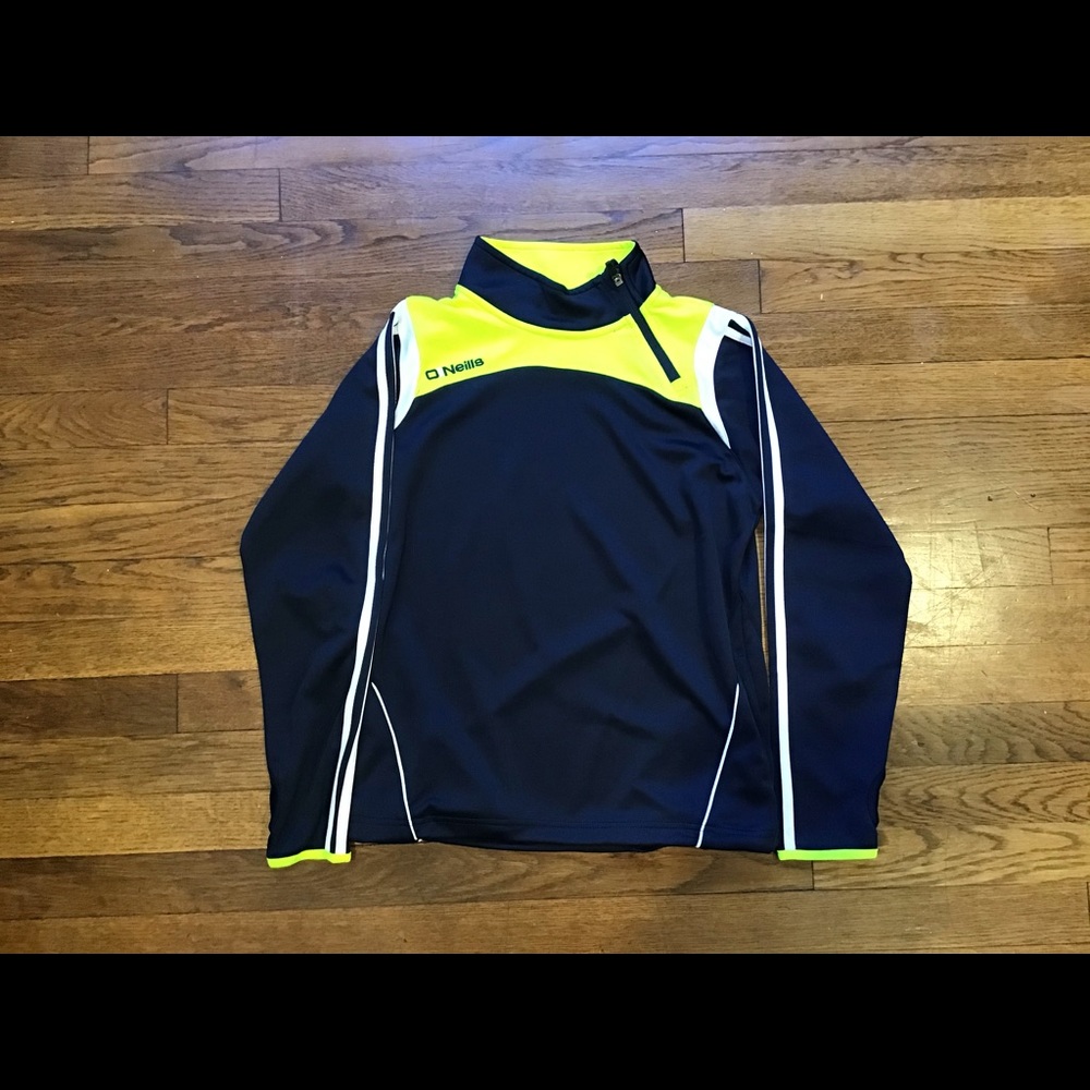 O’Neills Youth Blue/Fluorescent Sweatshirt Age 10